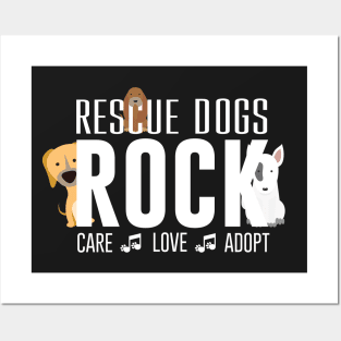 Rescue Dogs Rock Posters and Art